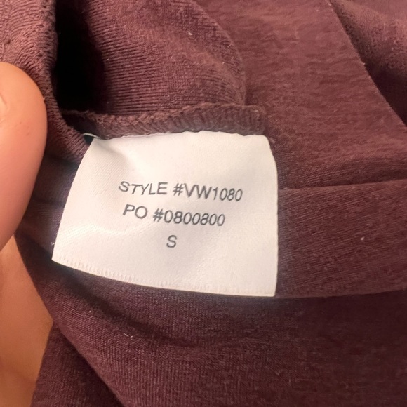 Vuori Elevation Square Neck Tank Top Burgundy - Picture 5 of 5